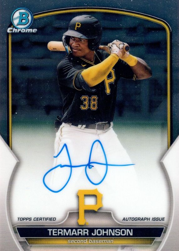 2023 Bowman #CPA-TJ Chrome Prospect Auto