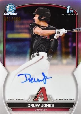 Druw Jones autograph Panini　/399 Druw Jones autograph Panini /399 2022 Panini USA Baseball