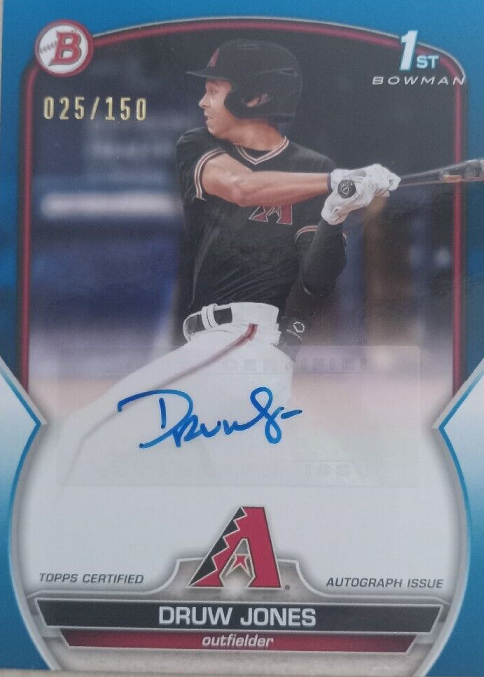 Druw Jones Baseball Cards Price Guide - Sports Card Investor