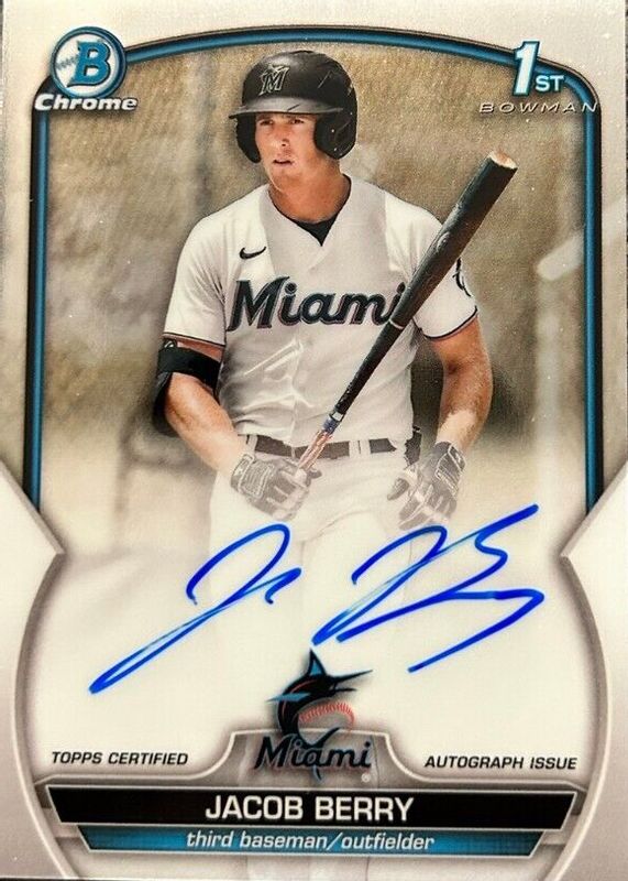 2023 Bowman #CPA-JB Chrome Prospect Auto (1st)