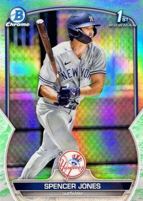 2023 Bowman #BCP-139 Chrome Prospects - Lunar Glow Refractor (1st)