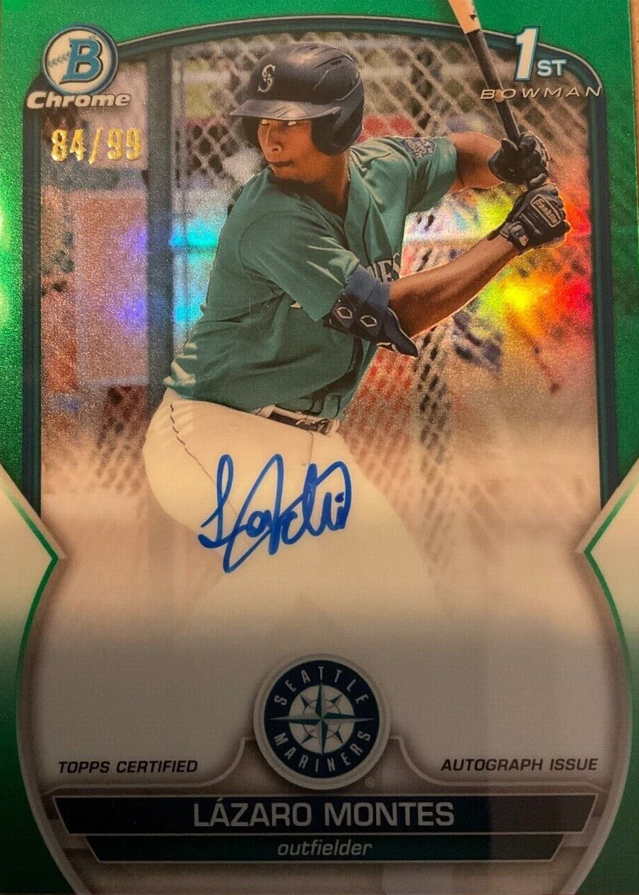 Lazaro Montes Baseball Cards Price Guide - Sports Card Investor