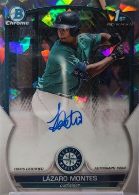 2023 Bowman #CPA-LM Chrome Prospect Auto - Atomic Refractor /100 (1st)