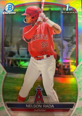 2023 Bowman #BCP-132 Chrome Prospects - Lunar Glow Refractor (1st)