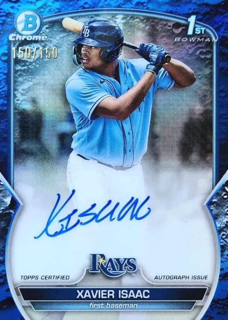 PSA10】Xavier Isaac 1st Bowman Auto 150