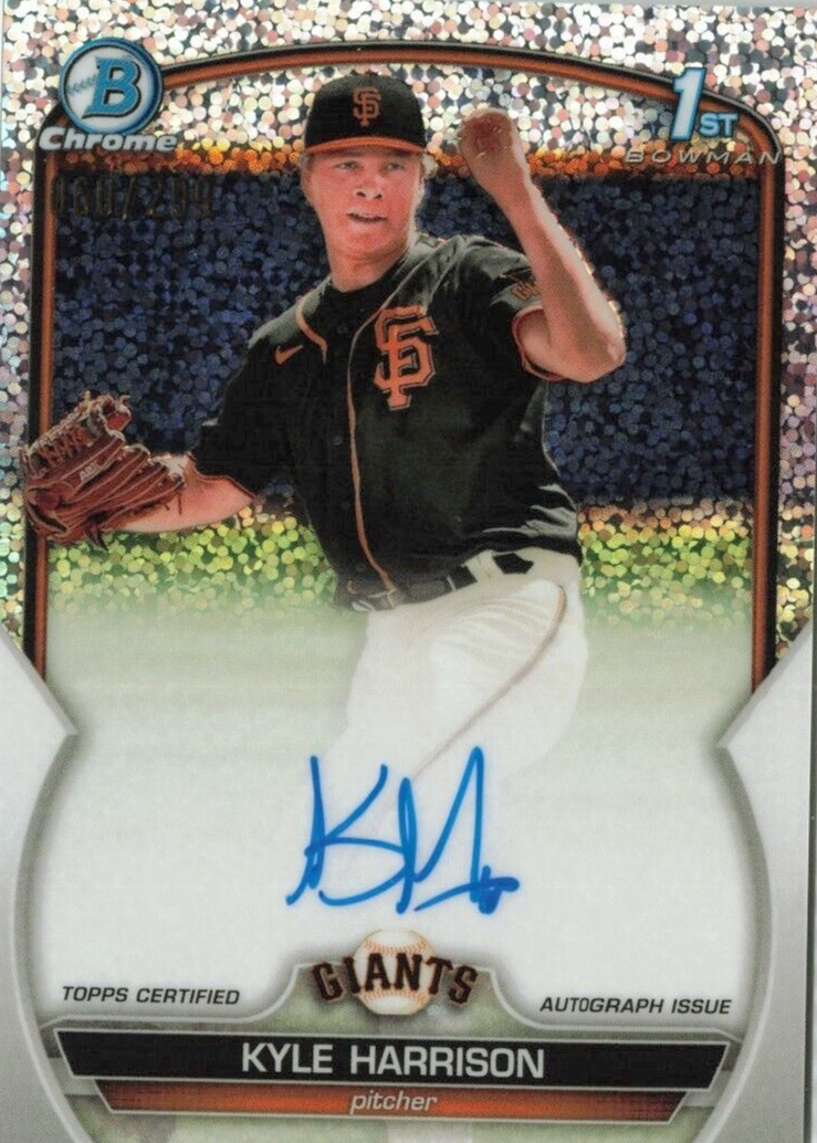 Kyle Harrison Baseball Cards Price Guide - Sports Card Investor