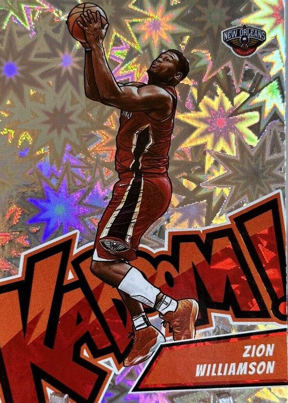 Zion Williamson 2022 Crown Royale 13 Kaboom! Price Guide Sports Card