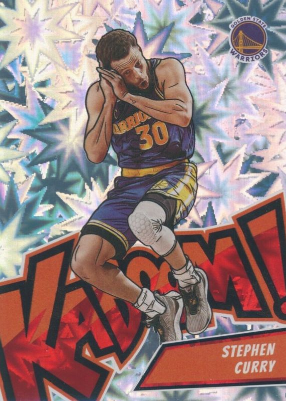 Stephen Curry 2022 Crown Royale #11 Kaboom! PSA 10