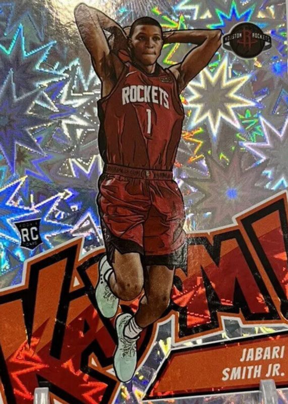 Jabari Smith Jr. 2022 Crown Royale #22 Kaboom! Rookie RAW