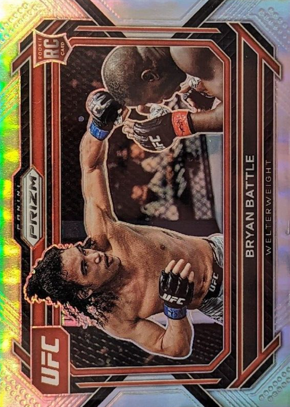 Bryan Battle 2023 Prizm UFC #58 Silver Price Guide - Sports