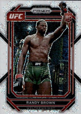2023 Prizm UFC #106 White Sparkle /(SSP)