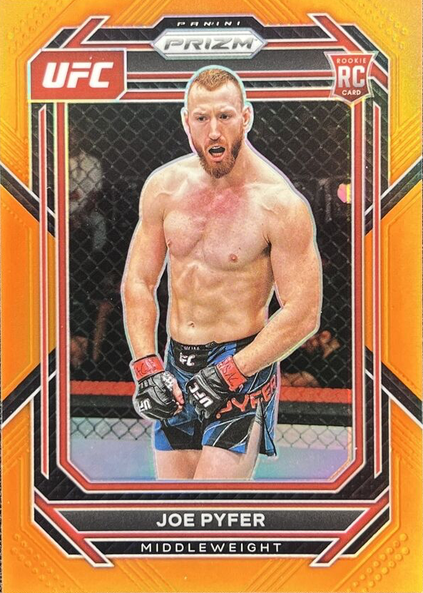 Joe Pyfer 2023 Prizm UFC #159 Orange /99 Price Guide