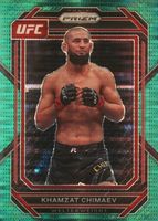Khamzat Chimaev 2023 Prizm UFC #150 Green Pulsar /25 Price Guide