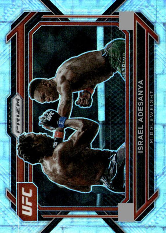 Israel Adesanya 2023 Prizm UFC #82 Premium Box Set /99 PSA 10