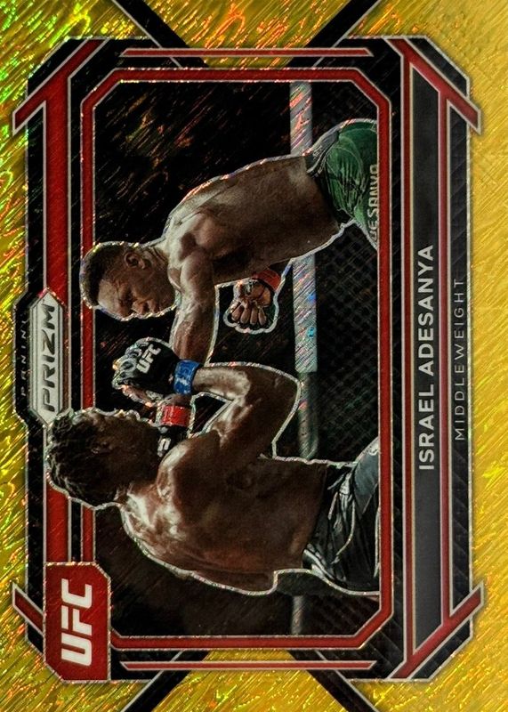 2023 Prizm UFC #82 Gold Shimmer /3