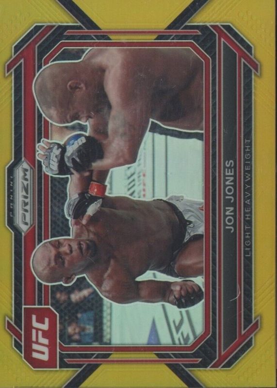 Jon Jones 2023 Prizm UFC #74 Gold /10 SGC 10