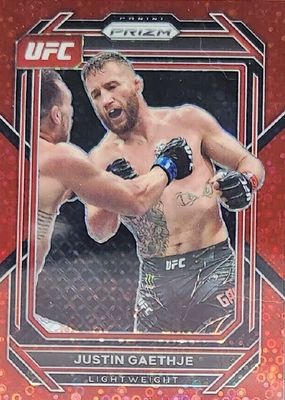2023 Prizm UFC #110 Under Card Red /99