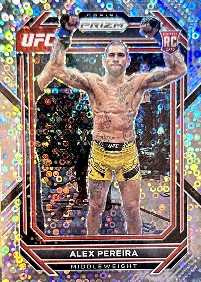 Alex Pereira 2023 Prizm UFC #111 Under Card Price Guide - Sports