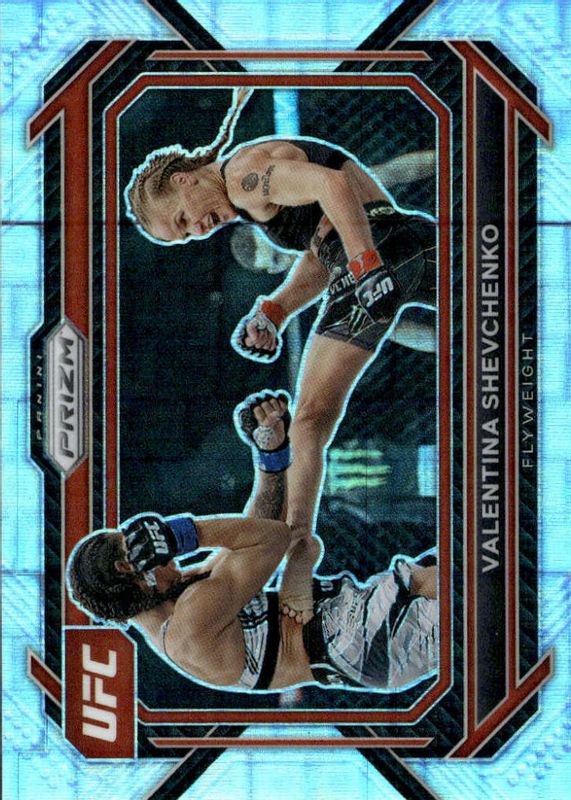 Valentina Shevchenko 2023 Prizm UFC #63 Premium Box Set /99 PSA 10