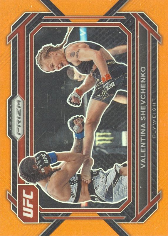 2023 Prizm UFC #63 Orange /99