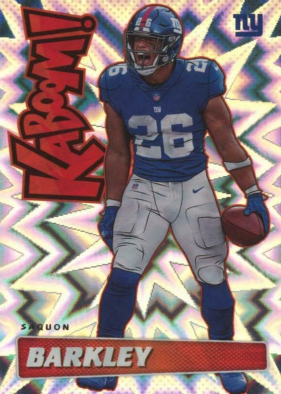 Saquon Barkley 2019 Absolute #K-SB Kaboom! PSA 10