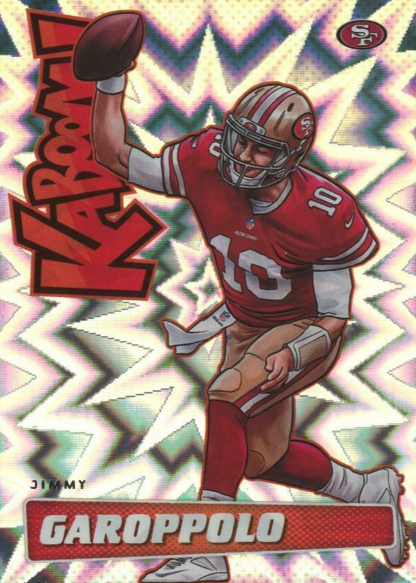 Jimmy Garoppolo 2019 Absolute #K-JG Kaboom! /(SSP) Price Guide