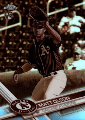 2017 Topps Chrome #98 Sepia Refractor