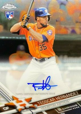 2017 Topps Chrome #RA-TH Rookie Auto