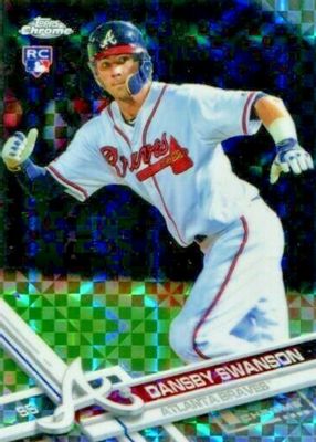 topps chrome DANSBY SWANSON 直筆サインカード 57_712_30