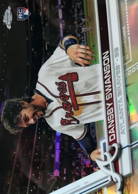 2017 Topps Chrome #8 SP Variation (No Helmet)