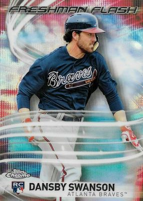 Dansby Swanson 2017 Topps Chrome #RA-DS Rookie Auto Price