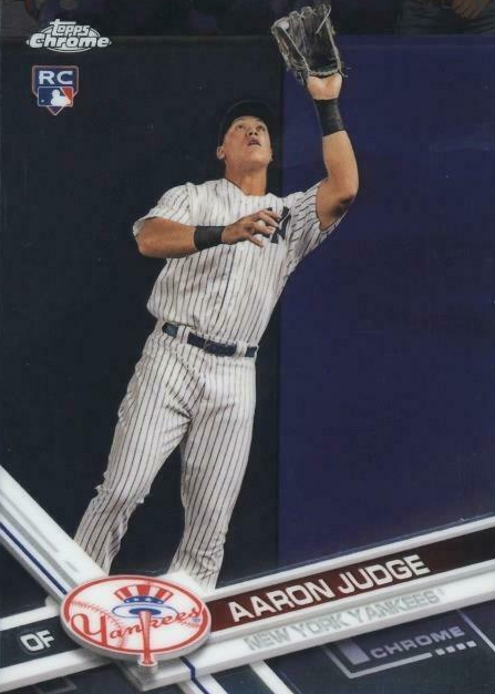 Aaron Judge 2017 Topps Chrome #169 Prism Refractor Price Guide 