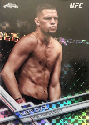 2017 Topps Chrome UFC #55 X-Fractor