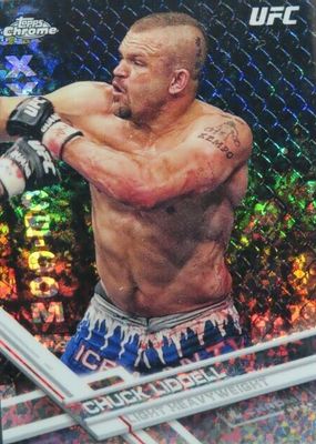 2017 Topps Chrome UFC #54 Diamond Refractor