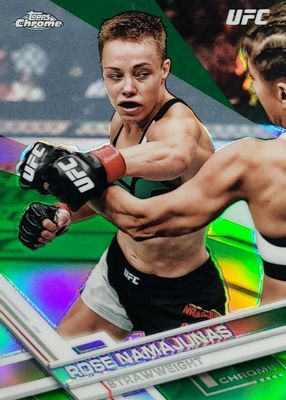 2017 Topps Chrome UFC #1 Green Refractor /99