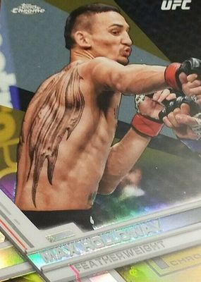 2017 Topps Chrome UFC #87 Gold Refractor /50