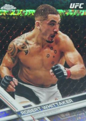 2017 Topps Chrome UFC #41 Diamond Refractor