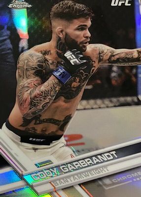 2017 Topps Chrome UFC #58 Refractor