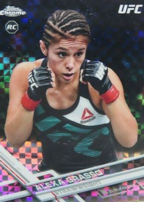 2017 Topps Chrome UFC #85 X-Fractor