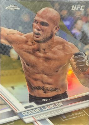 2017 Topps Chrome UFC #16 Orange Refractor /25