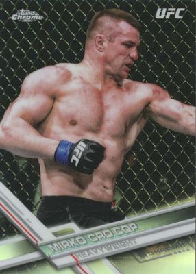 2017 Topps Chrome UFC #80 Refractor