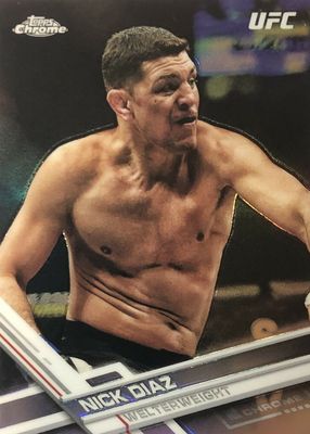 2017 Topps Chrome UFC #22 Refractor