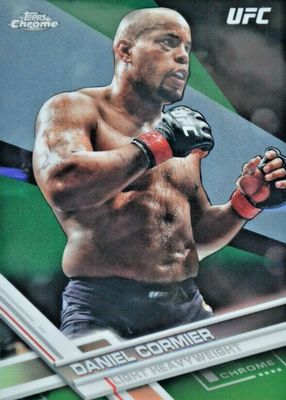 2017 Topps Chrome UFC #3 Green Refractor /99