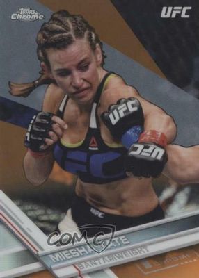 2017 Topps Chrome UFC #33 Orange Refractor /25
