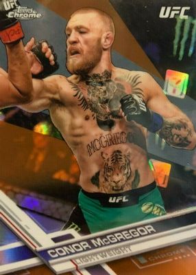 2017 Topps Chrome UFC #97 Orange Refractor /25