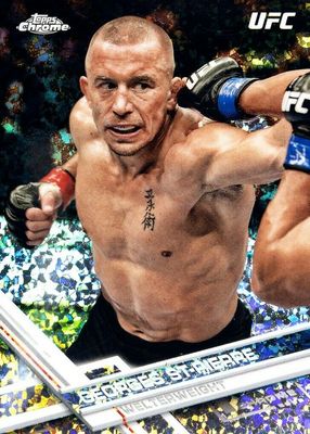 2017 Topps Chrome UFC #96 Diamond Refractor