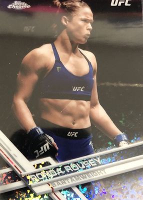 2017 Topps Chrome UFC #98 Diamond Refractor