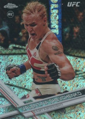 2017 Topps Chrome UFC #83 Diamond Refractor