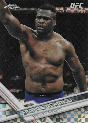2017 Topps Chrome UFC #78 X-Fractor