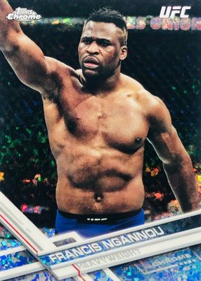 2017 Topps Chrome UFC Diamond Refractor